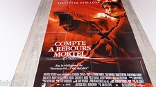 stallone  d-tox COMPTE A REBOURS MORTEL  ! affiche cinema 