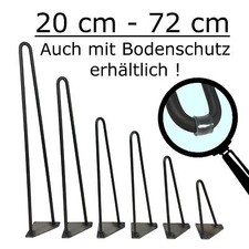 Pieds d'épingle à cheveux pieds d'épingle à cheveux pieds de table patins de table table à manger Hairpinlegs acier bricolage