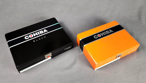Cohiba cigar box pair - pair, empty