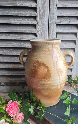 Ancien pot cruche faisselle - ancien,