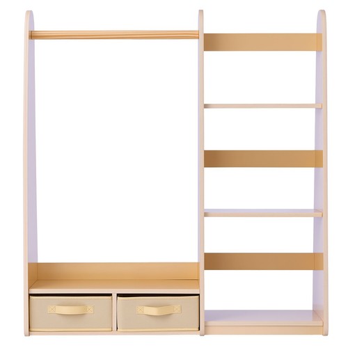 Armoire with mirror shelves - with,