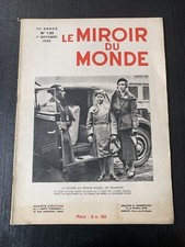 Revue Ancienne Histoire- Le Miroir Du Monde N°135 - 1 Octobre 1932 - Nbrx Photos