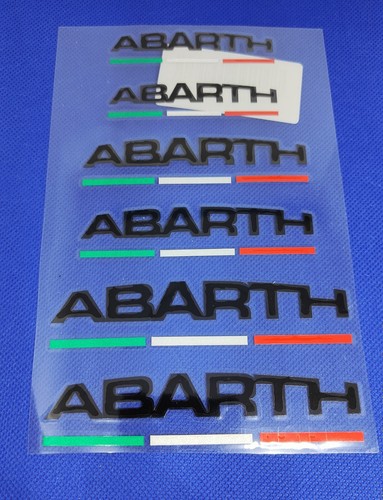 Lot stickers abarth - 6, pour