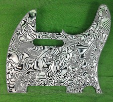 NEW 4-PLY TELE TELECASTER PICKGUARD FOR FENDER GUITAR WITH WHITE PEARL SHELL