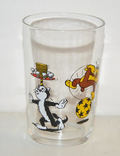 Ancien verre moutarde pif - à,