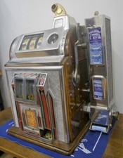 machine a sous  double jack pot JENNINGS REVAMP 1935 + distributeur bonbons