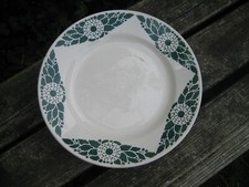 Ancien Compotier Coupe à fruits faience Terre de Fer STELLA Art Déco