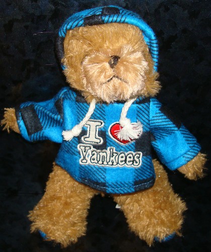 Love yankees teddy bear - love,