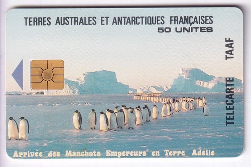 Taaf telecarte phonecard - taaf, /