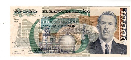 Mexique mexico billet - mexique,