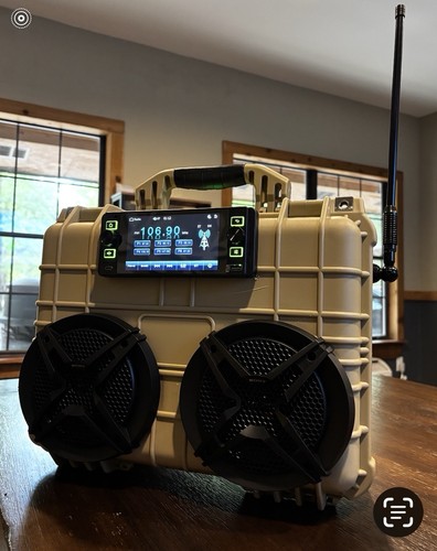 Portable bluetooth boombox - portable,