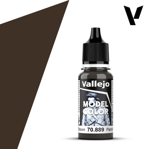 Vallejo 889 brun - brun, 18