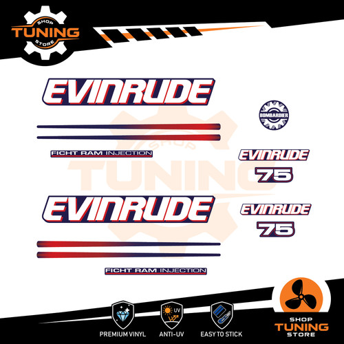 Kit autocollants pour moteur - kit,