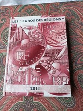 Coffret euros regions 2011 + 7 pièces 10€ argent outre mer guadeloupe champagne