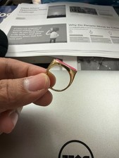 Rectangular Signet Ring Gold