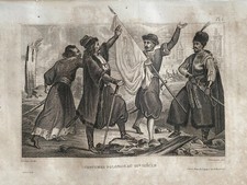 GRAVURE POLOGNE  " COSTUMES