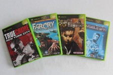Lot XBOX 1ère Génération (PAL FR) - 4 jeux complets de type Action & Aventure .