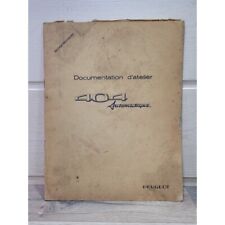 Peugeot 404 Automatique - Manuel Revision Reparation Boite de Vitesse ZF