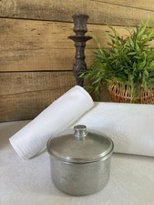 825⚜️ Ancien Petit Pot Gamelle en Aluminium Diametre 11 Cm Vintage