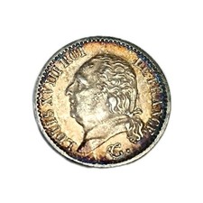 Louis XVIII 1/4 Franc 1817 A