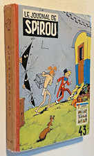 Reliure Recueil Album  Journal SPIROU N° 43 - 1952 - Bel Etat - Cote BDM : 220 €
