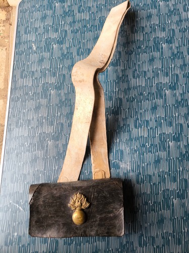 Giberne cuir grenade - a,