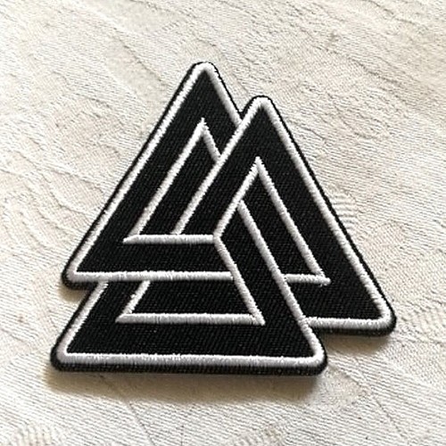 Patch écusson valknut symbole - Écusson,