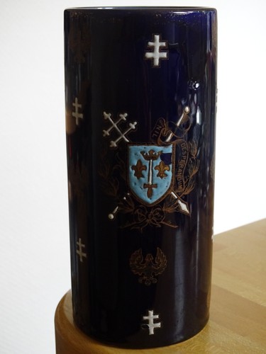 Luneville jeanne arc vase - d'arc,