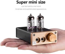 1PCS Mini Vacuum Tube Headphone Amplifier Best HiFi Stereo Preamp Audio Amp