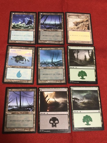 Mtg land pièces set1 carte - 9,