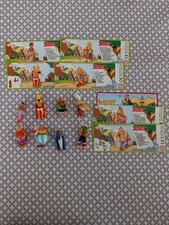 LOT 8 KINDER ASTERIX 50 ANS SERIE COMPLETE FRANCE 2009 +7 BPZ