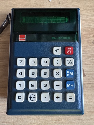 Calculatrice vintage sharp - calculatrice,