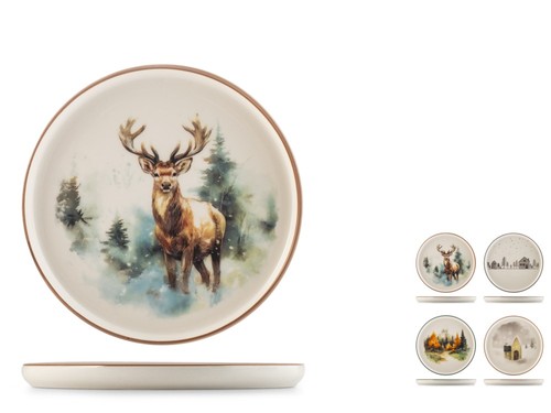 Assiettes noël en - h&h,