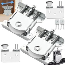 4 Pièces Roulette Porte Coulissante Placard Roulette Coulissant Armoire Antir...