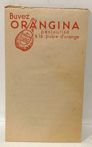 Ancien carnet publicitaire - ancien,