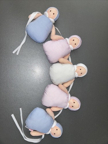 Doudou guirlande poupée - guirlande,