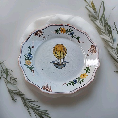 Assiette ancienne nevers - ancienne,