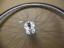 Roue  Avant  700 C vintage cyclo cross  Normandy / Mavic / Pneu