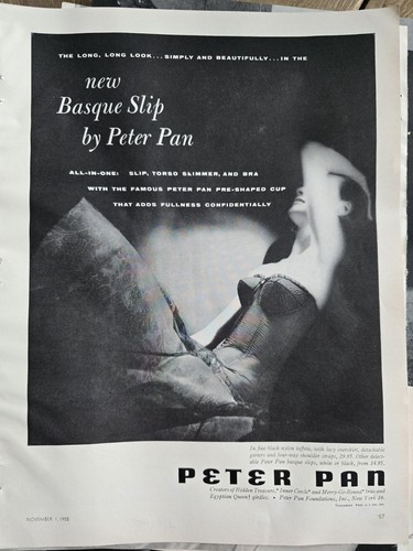 1955 womens peter pan black - 1955,