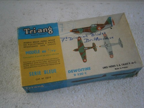 Maquette avion ww2 dewoitine - avion,