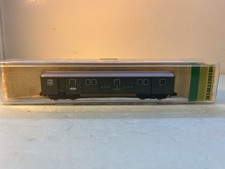 wagon échelle n Fourgon À Bagages SBB CFF vert Minitrix Réf 3027