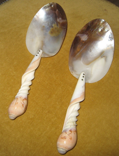 Paire grandes cuillères de - grandes,