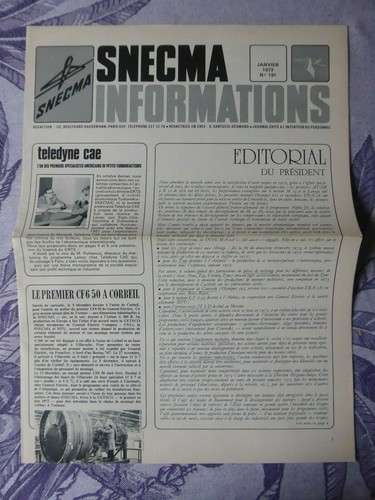 Snecma informations 191 - snecma,