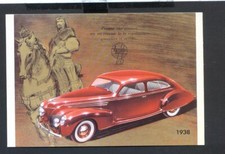 CPM///  SERIE LE LUXE  LA LINCOLN ZEPHYR