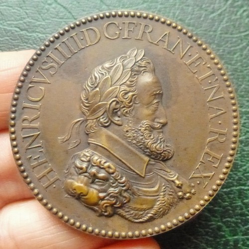 Henri médaille bronze - iv, bronze-