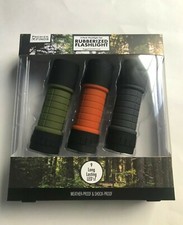 Rubberized Flashlight 3 Pack
