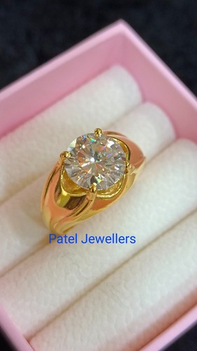 3ct coupe ronde solitaire - 3ct,