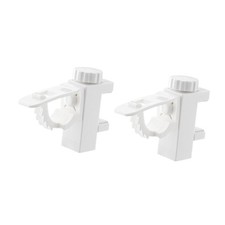 Lot de 2 supports de tringle