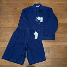 Veste bleue Uniqlo x Marni L +