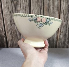 Grand bol ancien motif floral